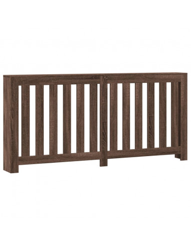 Copertura Termosifone Rovere Marrone 175x20x82cm in Multistrato