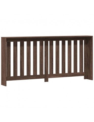 Copertura Termosifone Rovere Marrone 175x20x82cm in Multistrato