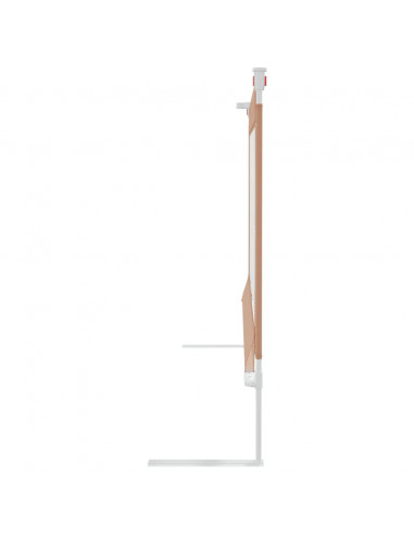 Sponda Letto di Sicurezza per Bambini Tortora 120x25 cm Tessuto