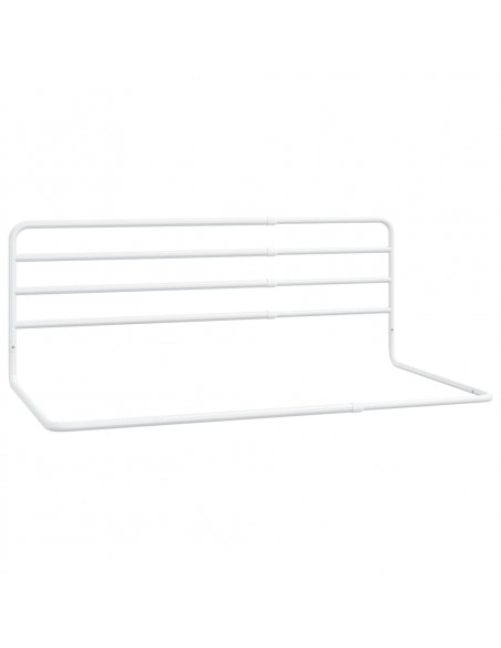 Sponda Letto di Sicurezza per Bambini (76-137)x55 cm in Ferro