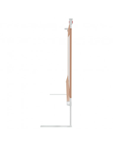 Sponda Letto di Sicurezza per Bambini Tortora 140x25 cm Tessuto