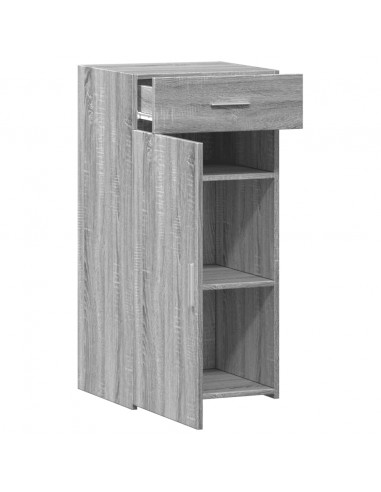 Credenza Grigio Sonoma 45x42,5x93 cm in Legno Multistrato