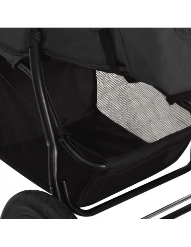 Passeggino per Bambini Antracite in Acciaio