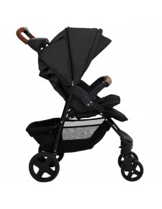 Passeggino 3 in 1 Antracite in Acciaio 2