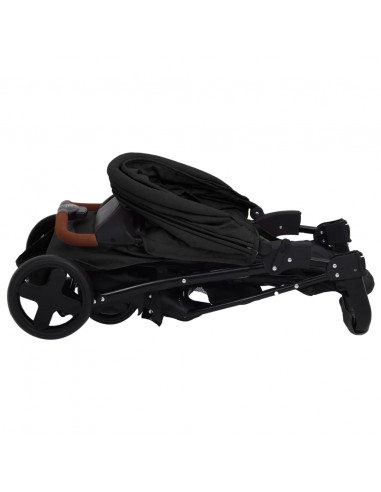 Passeggino 3 in 1 Antracite in Acciaio