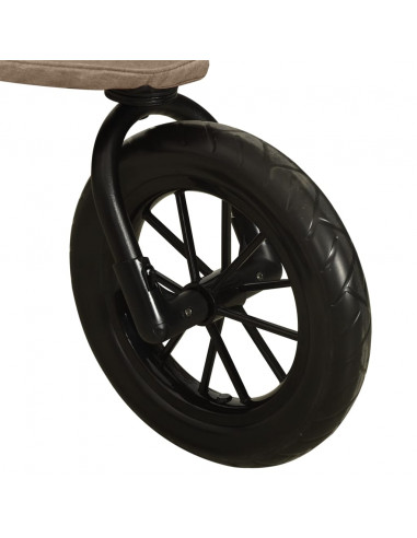 Passeggino Grigio Talpa in Acciaio