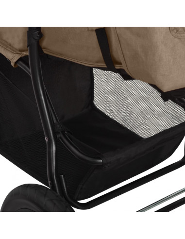 Passeggino Grigio Talpa in Acciaio