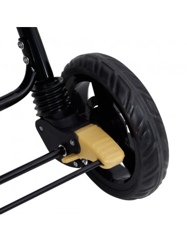 Passeggino Gemellare a Tandem Tortora in Acciaio