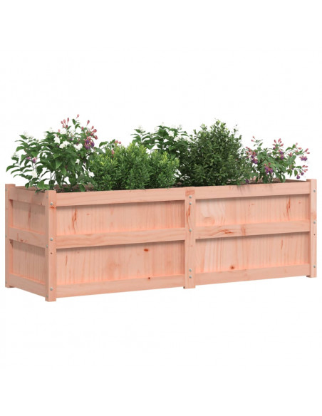 Fioriera da Giardino 150x50x50 cm in Legno Massello di Douglas