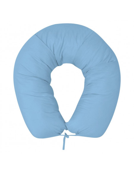 Cuscino per Gravidanza 40x170 cm Blu Chiaro