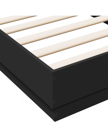 Giroletto con LED Nero 75x190 cm