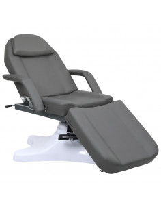 Lettino da Massaggio Grigio 180x62x(86,5-118) cm