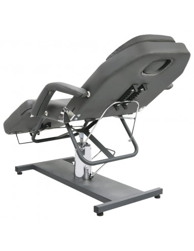 Lettino da Massaggio Grigio 180x62x(87-112) cm