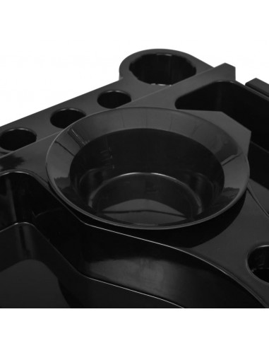 Trolley Portautensili Parrucchiere in Plastica con Ruote