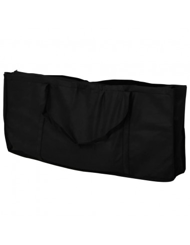 Tavolo Pieghevole per Manicure con Ruote Nero