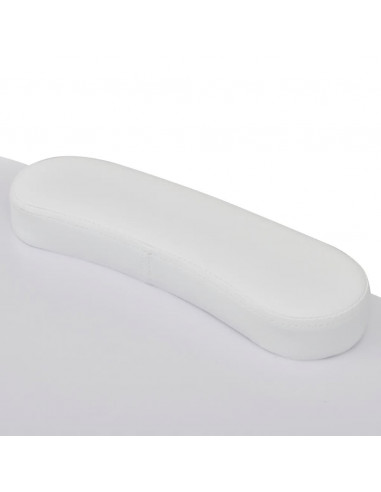 Tavolo Pieghevole per Manicure con Rotelle Bianco