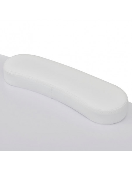 Tavolo Pieghevole per Manicure con Rotelle Bianco