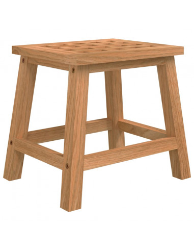 Sgabello 29x22,5x22,5 cm in Legno Massello di Noce