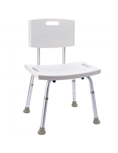 RIDDER Sedia per Bagno Bianca 150 kg A00602101