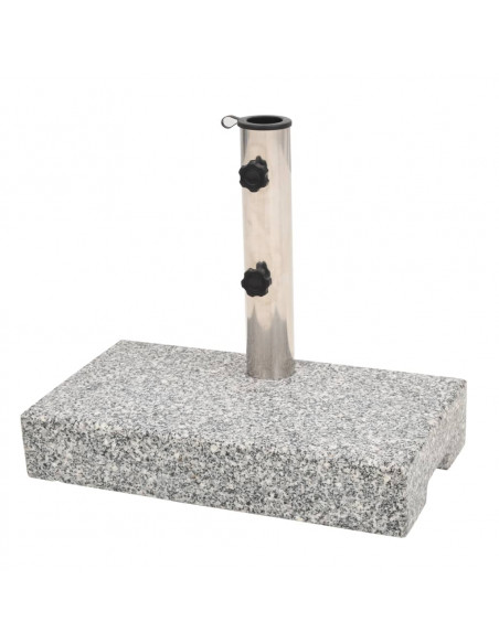 Base per Parasole in Granito Rettangolare 25 kg