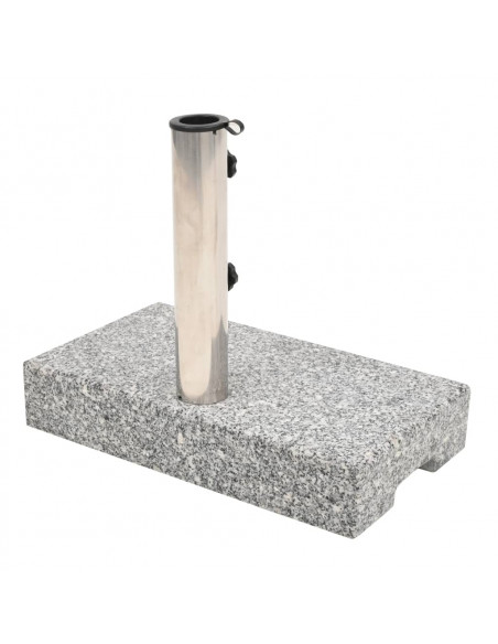 Base per Parasole in Granito Rettangolare 25 kg
