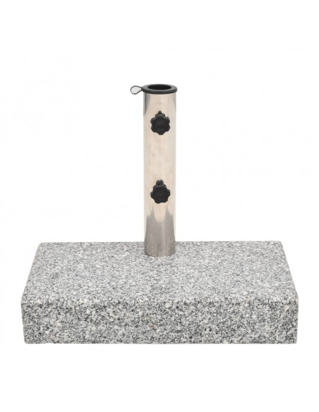 Base per Parasole in Granito Rettangolare 25 kg