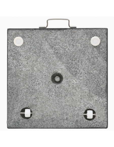 Base per Ombrellone in Granito 28,5 kg Quadrata Nera