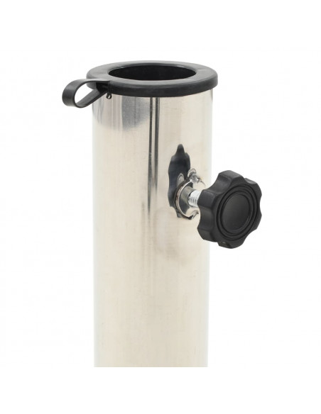 Base per Parasole in Granito Rettangolare 25 kg Nera
