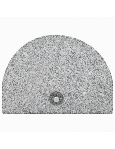 Base per Parasole in Granito Curva 10 kg Grigia