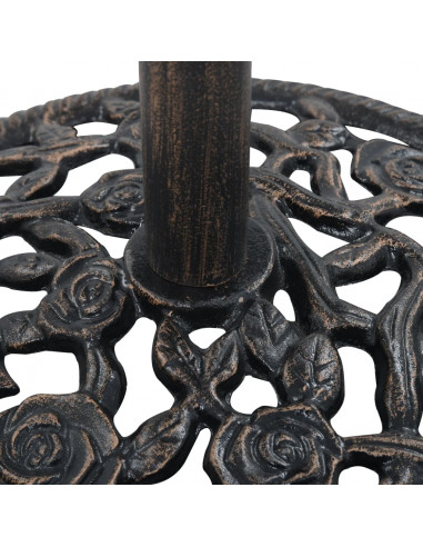 Base Ombrellone Bronzo 12 kg 48 cm in Ghisa