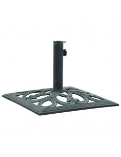 Base Ombrellone Verde 12 kg 49 cm in Ghisa 2
