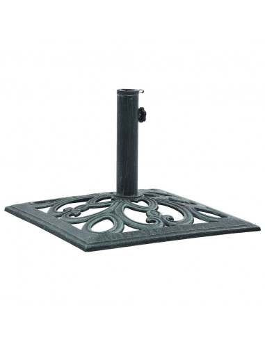 Base Ombrellone Verde 12 kg 49 cm in Ghisa