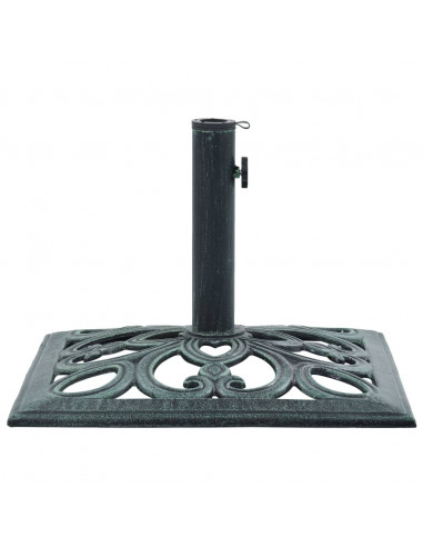 Base Ombrellone Verde 12 kg 49 cm in Ghisa