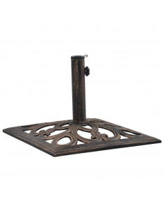 Base Ombrellone Bronzo 12 kg 49 cm in Ghisa 2