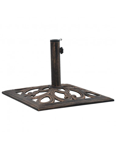 Base Ombrellone Bronzo 12 kg 49 cm in Ghisa