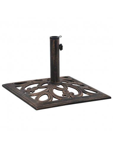Base Ombrellone Bronzo 12 kg 49 cm in Ghisa