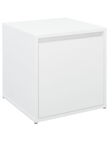 Cassetto Contenitore Bianco 40,5x40x40 cm in Legno Multistrato