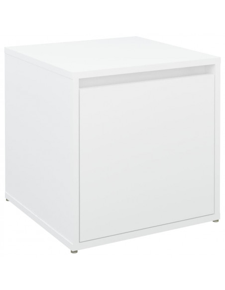Cassetto Contenitore Bianco 40,5x40x40 cm in Legno Multistrato