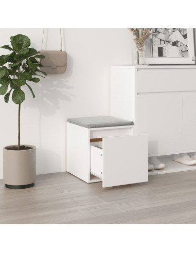 Cassetto Contenitore Bianco 40,5x40x40 cm in Legno Multistrato