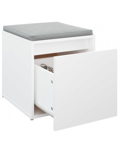 Cassetto Contenitore Bianco 40,5x40x40 cm in Legno Multistrato