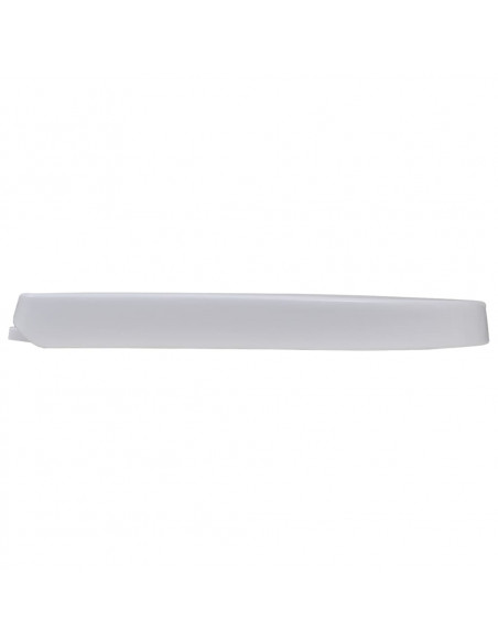 Copriwater a Chiusura Rallentata 2 pz Plastica Bianco