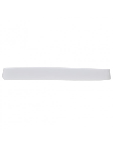 Copriwater a Chiusura Rallentata 2 pz Plastica Bianco