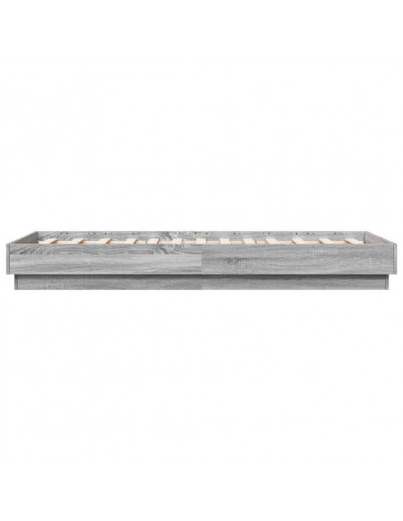 Giroletto con LED Grigio Sonoma 75x190 cm