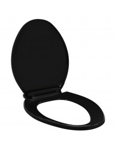 Copriwater Ammortizzato a Sgancio Rapido Nero 2