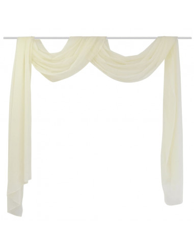 Tenda Voile 140 x 600 cm Crema