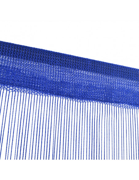 Tende a Filo 2 pz 100x250 cm Blu