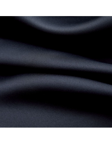 Tenda Oscurante con Anelli in Metallo Nera 290x245  cm