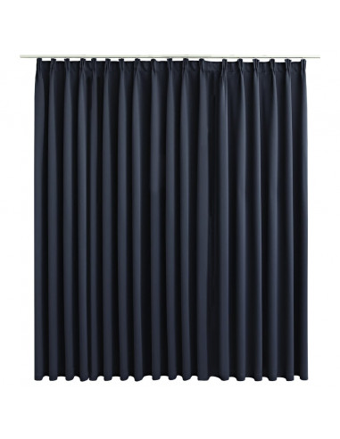 Tenda Oscurante con Ganci Antracite 290x245 cm