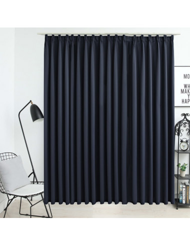 Tenda Oscurante con Ganci Antracite 290x245 cm