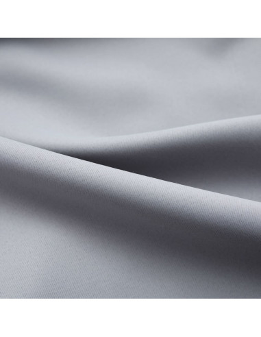 Tenda Oscurante con Ganci Grigia 290x245 cm